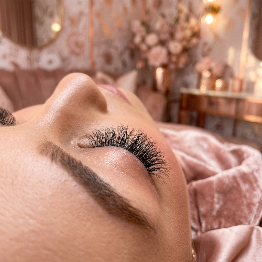Arrière-plan cils Noor Beauty Bar